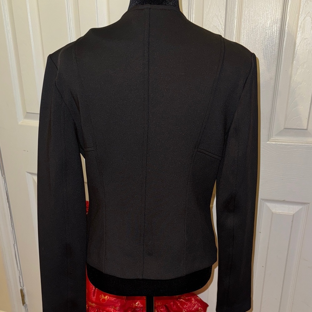 Apt. 9 Women's Black Asymmetrical Blazer - Picture 5 of 16